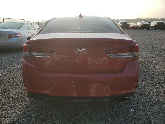 5NPE34AF0JH657117 - 2018 HYUNDAI SONATA SPORT RED photo 6