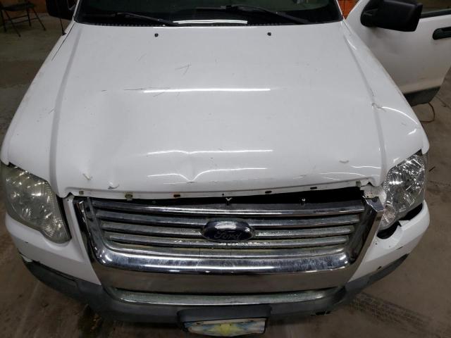 1FMEU73E16UB31560 - 2006 FORD EXPLORER XLT WHITE photo 12