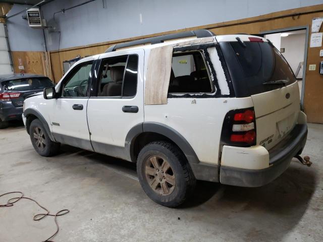 1FMEU73E16UB31560 - 2006 FORD EXPLORER XLT WHITE photo 2