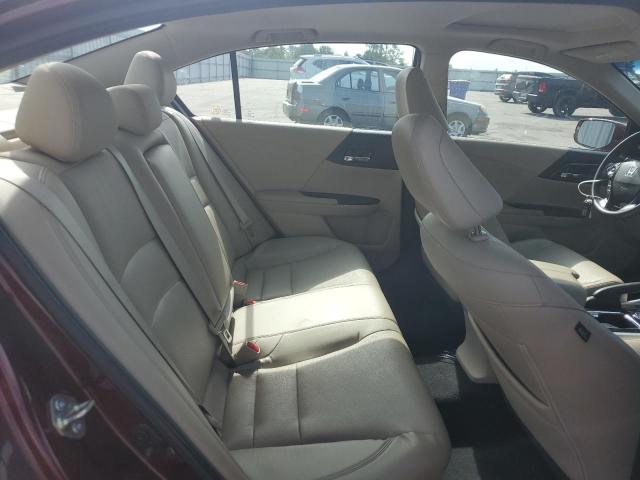 1HGCR2F84GA242369 - 2016 HONDA ACCORD EXL BURGUNDY photo 10
