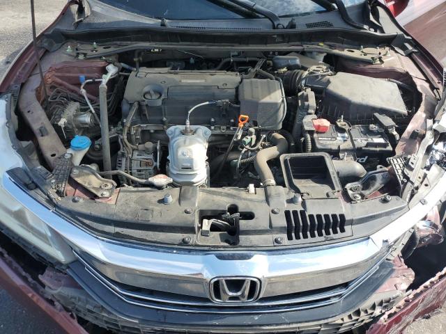 1HGCR2F84GA242369 - 2016 HONDA ACCORD EXL BURGUNDY photo 11