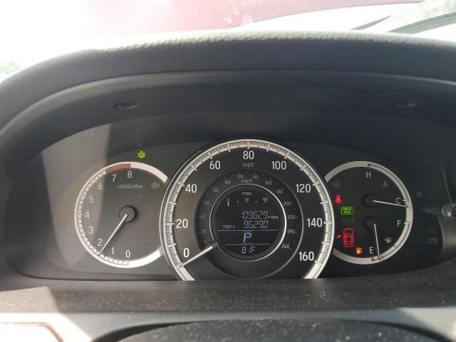 1HGCR2F84GA242369 - 2016 HONDA ACCORD EXL BURGUNDY photo 9