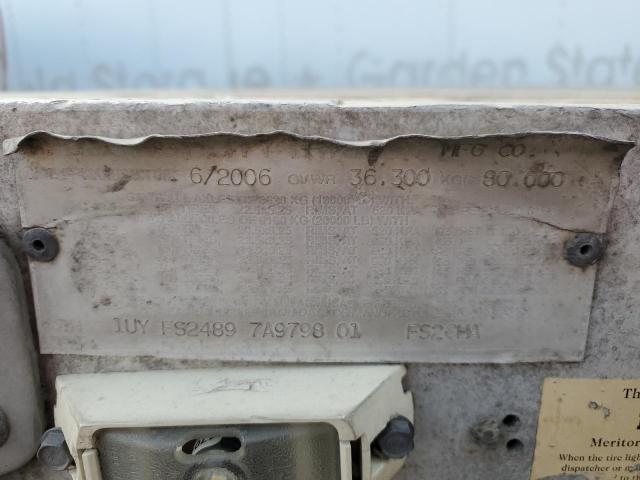 1UYFS24897A979801 - 2007 UTILITY WHEEL/TOOL ვერცხლისფერი ფოტო 10