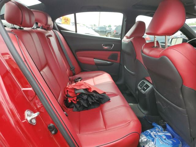 19UUB3F65JA003501 - 2018 ACURA TLX TECH+A Կարմիր լուսանկար 10