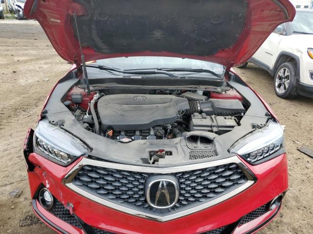 19UUB3F65JA003501 - 2018 ACURA TLX TECH+A Կարմիր լուսանկար 11