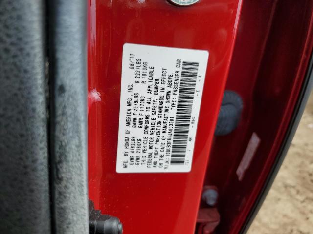 19UUB3F65JA003501 - 2018 ACURA TLX TECH+A Կարմիր լուսանկար 12