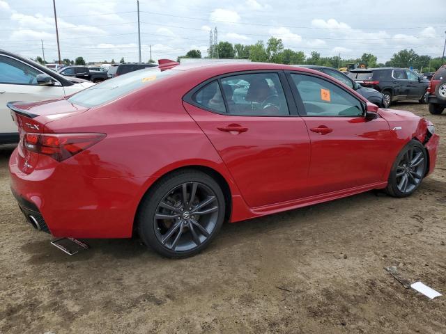 19UUB3F65JA003501 - 2018 ACURA TLX TECH+A Կարմիր լուսանկար 3