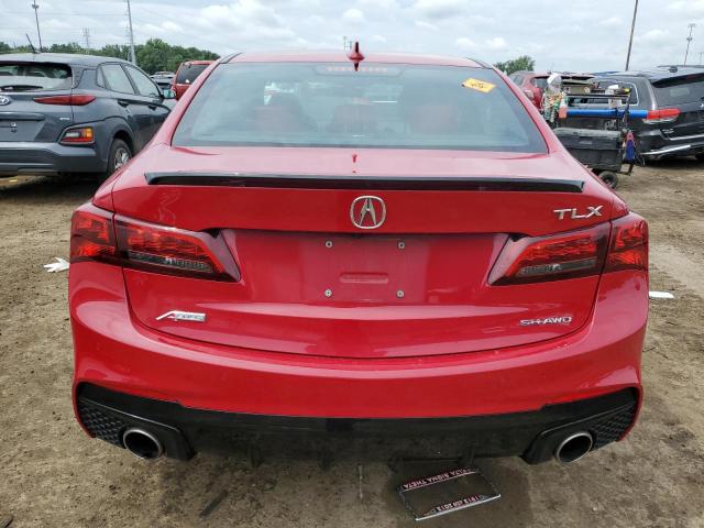 19UUB3F65JA003501 - 2018 ACURA TLX TECH+A Կարմիր լուսանկար 6