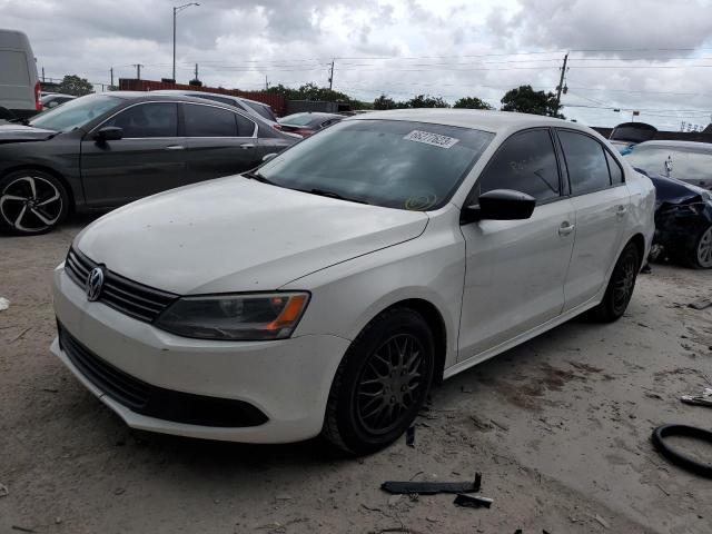 3VW2K7AJ0DM430680 - 2013 VOLKSWAGEN JETTA BASE 白色 照片 1