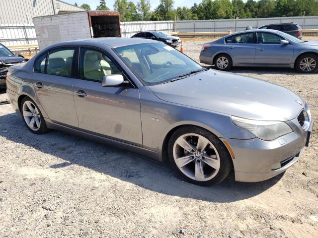 WBANU53578C113126 - 2008 BMW 528 I GRAY photo 4