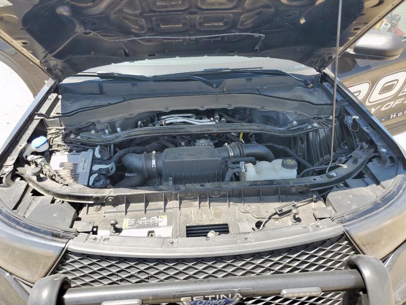 1FM5K8ACXPGC19746 - 2023 FORD EXPLORER POLICE INTERCEPTOR BLACK photo 12