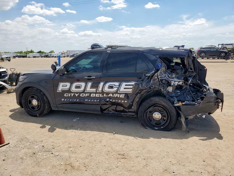 1FM5K8ACXPGC19746 - 2023 FORD EXPLORER POLICE INTERCEPTOR BLACK photo 2