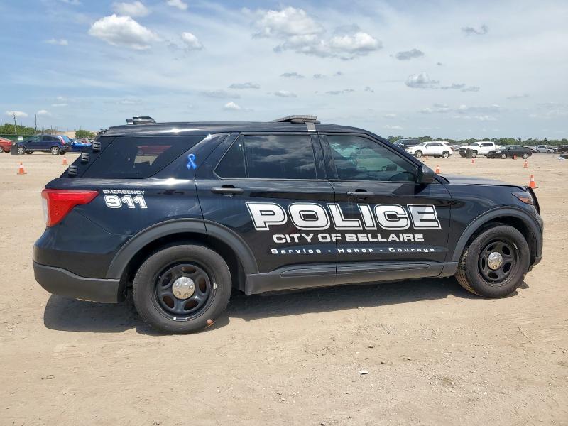 1FM5K8ACXPGC19746 - 2023 FORD EXPLORER POLICE INTERCEPTOR BLACK photo 3