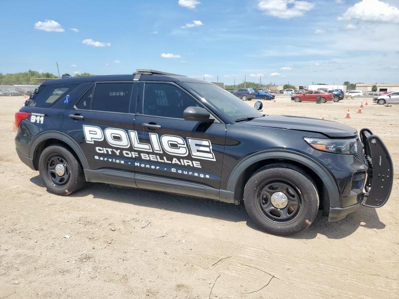 1FM5K8ACXPGC19746 - 2023 FORD EXPLORER POLICE INTERCEPTOR BLACK photo 4