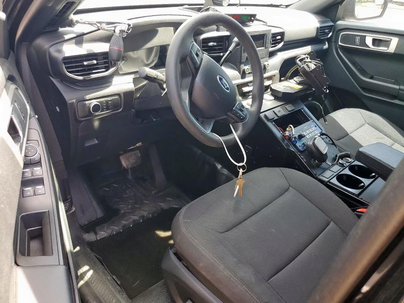 1FM5K8ACXPGC19746 - 2023 FORD EXPLORER POLICE INTERCEPTOR BLACK photo 8