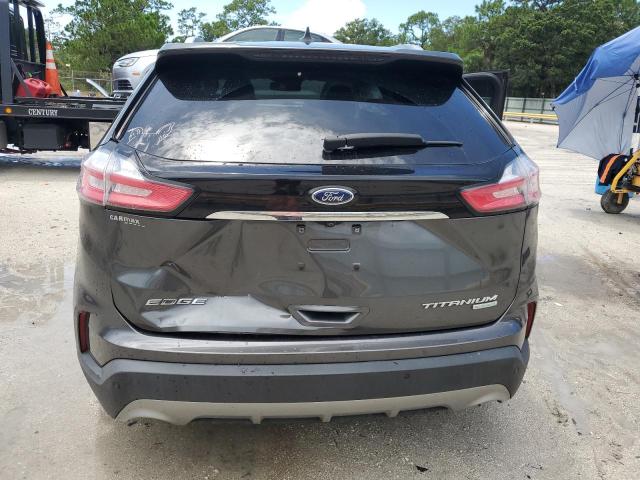 2FMPK3K96KBB53615 - 2019 FORD EDGE TITANIUM CHARCOAL photo 6