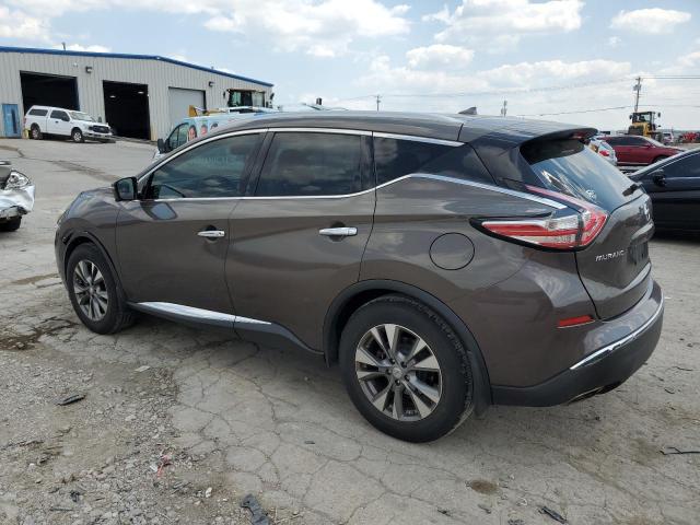 5N1AZ2MG5FN204782 - 2015 NISSAN MURANO S BROWN photo 2