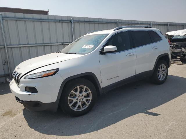 1C4PJMCS3FW739904 - 2015 JEEP CHEROKEE LATITUDE WHITE photo 1