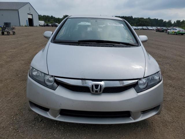 19XFA1F56BE013474 - 2011 HONDA CIVIC LX SILVER photo 5