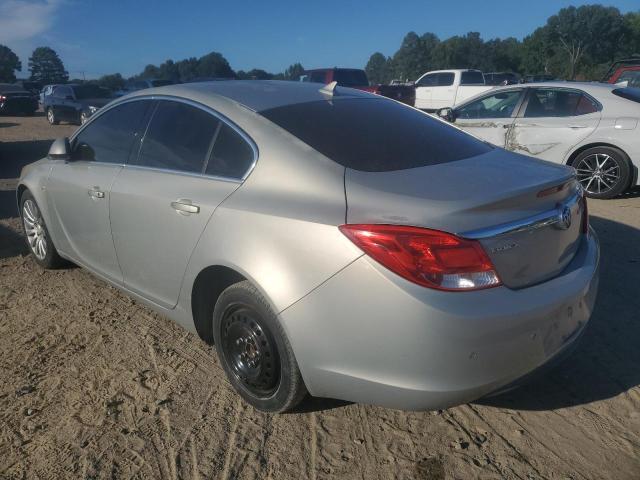 W04GU5GC6B1007574 - 2011 BUICK REGAL CXL GRAY photo 2