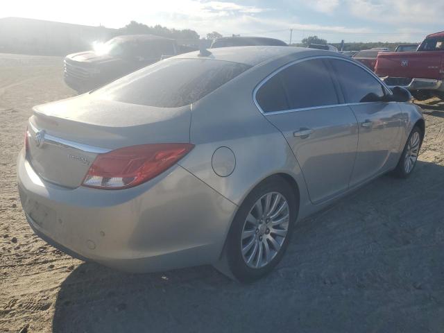 W04GU5GC6B1007574 - 2011 BUICK REGAL CXL GRAY photo 3