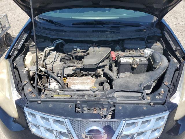 JN8AS5MV2BW256498 - 2011 NISSAN ROGUE S BLACK photo 12