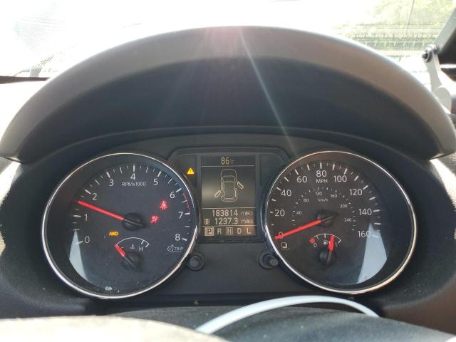 JN8AS5MV2BW256498 - 2011 NISSAN ROGUE S BLACK photo 9