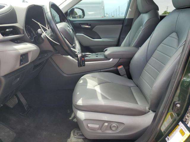 5TDKDRAH0PS506618 - 2023 TOYOTA HIGHLANDER L GREEN photo 7