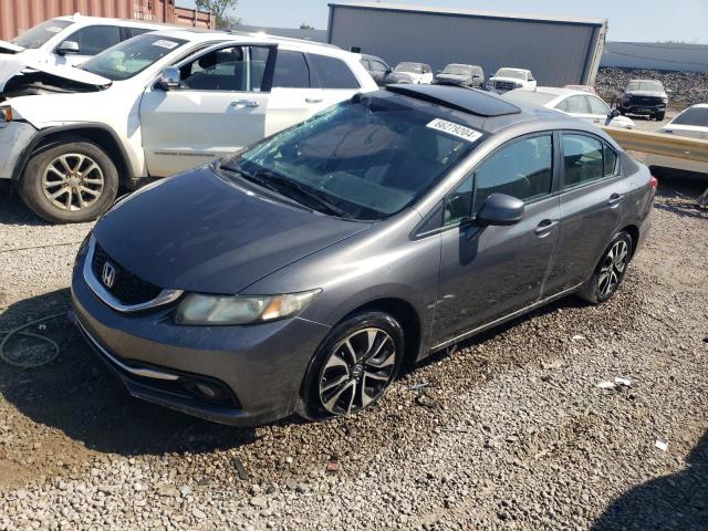 2HGFB2F94DH519805 - 2013 HONDA CIVIC EXL 灰色 照片 1