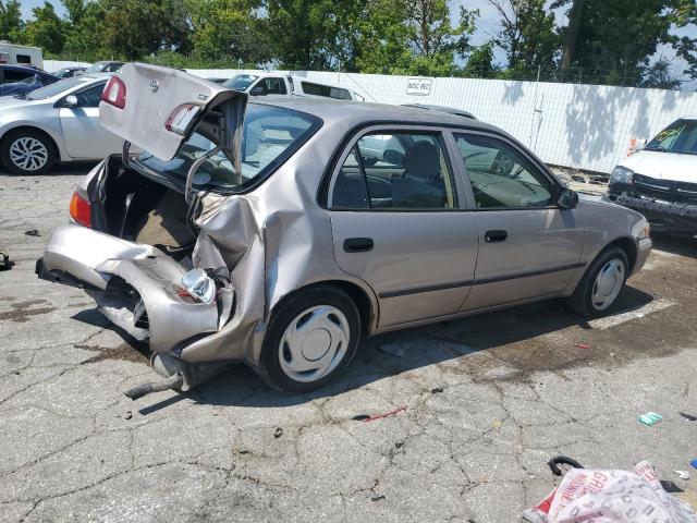 1NXBR12E7YZ321062 - 2000 TOYOTA COROLLA VE TAN photo 3