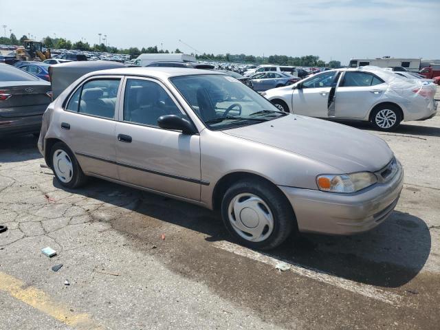 1NXBR12E7YZ321062 - 2000 TOYOTA COROLLA VE TAN photo 4