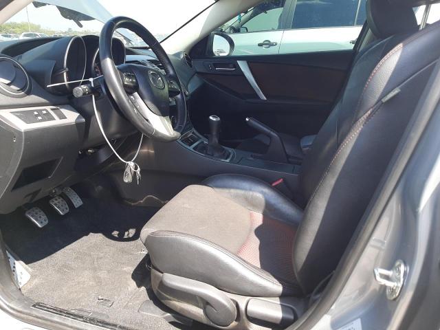JM1BL1L40C1532920 - 2012 MAZDA SPEED 3 SILVER photo 7