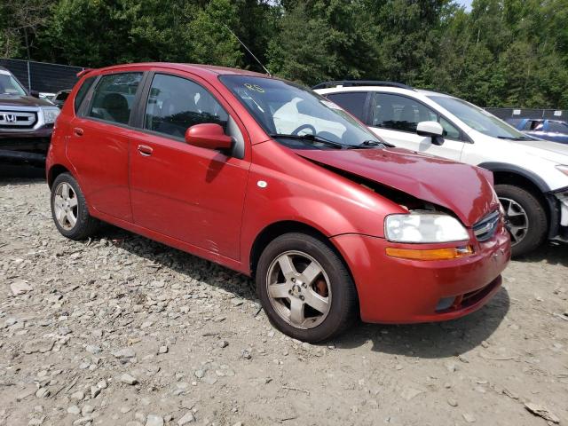 KL1TG66676B602910 - 2006 CHEVROLET AVEO LT RED photo 4