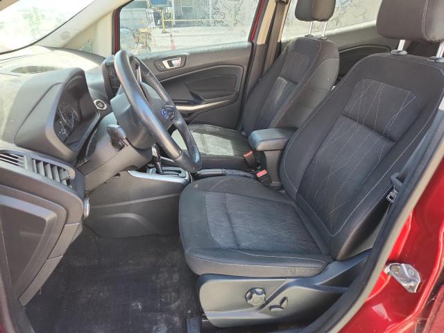 MAJ3P1TE1JC225569 - 2018 FORD ECOSPORT SE Rojo foto 7