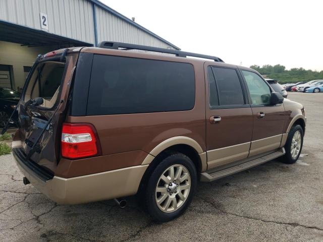 1FMJK1H59BEF57012 - 2011 FORD EXPEDITION EL XLT BROWN photo 3