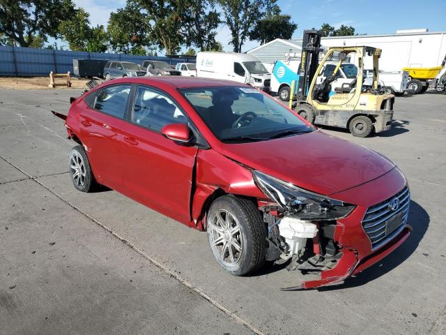 3KPC24A61LE096802 - 2020 HYUNDAI ACCENT SE RED photo 4