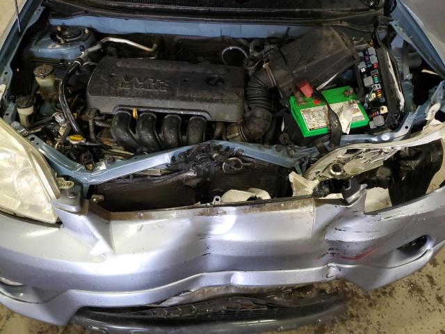 2T1KR32E35C390677 - 2005 TOYOTA MATRIX XR Blau Foto 12