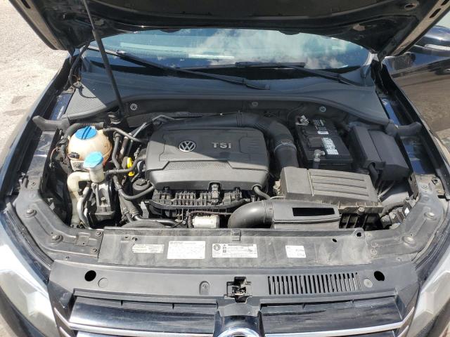 1VWBS7A38EC074256 - 2014 VOLKSWAGEN PASSAT SE BLACK photo 11