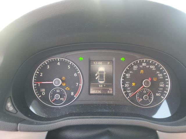 1VWBS7A38EC074256 - 2014 VOLKSWAGEN PASSAT SE BLACK photo 9