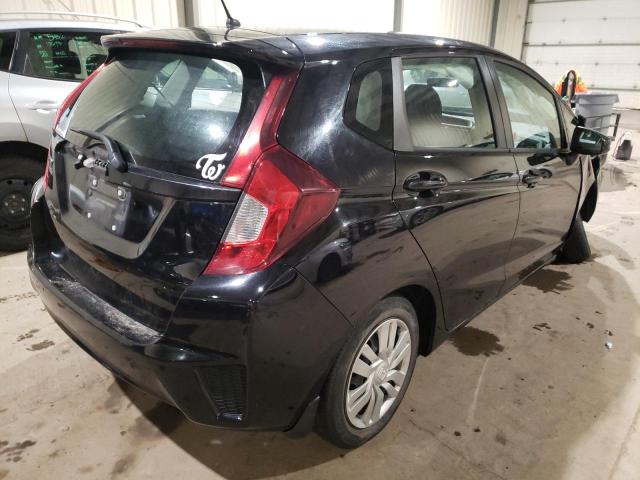 3HGGK5H58GM105674 - 2016 HONDA FIT LX BLACK photo 4