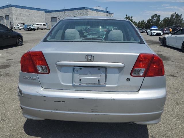 2HGES16315H608511 - 2005 HONDA CIVIC DX VP 银色 照片 6
