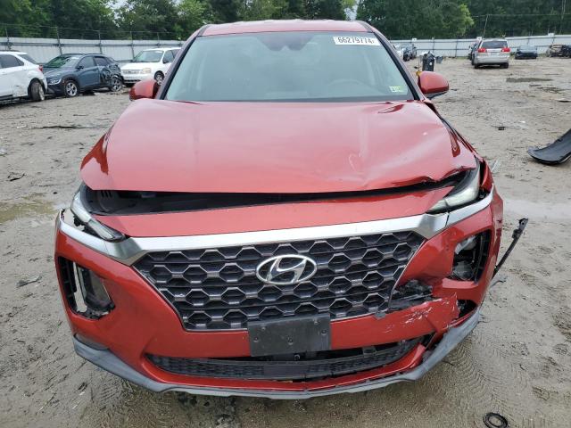 5NMS3CAD5LH171768 - 2020 HYUNDAI SANTA FE SEL RED photo 5