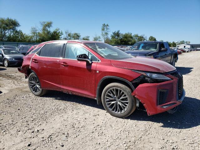 2T2SZMDA1NC309090 - 2022 LEXUS RX 350 F-SPORT RED photo 4