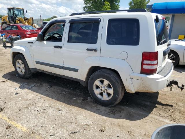 1J4PN2GK0AW160424 - 2010 JEEP LIBERTY SPORT WHITE photo 2