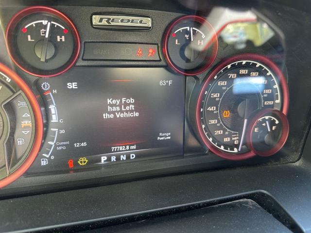 1C6RR7YT3HS795329 - 2017 RAM 1500 REBEL წითელი ფოტო 8