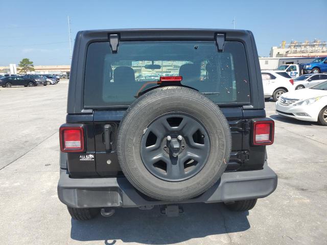 1C4HJXAG2MW655431 - 2021 JEEP WRANGLER SPORT BLACK photo 6