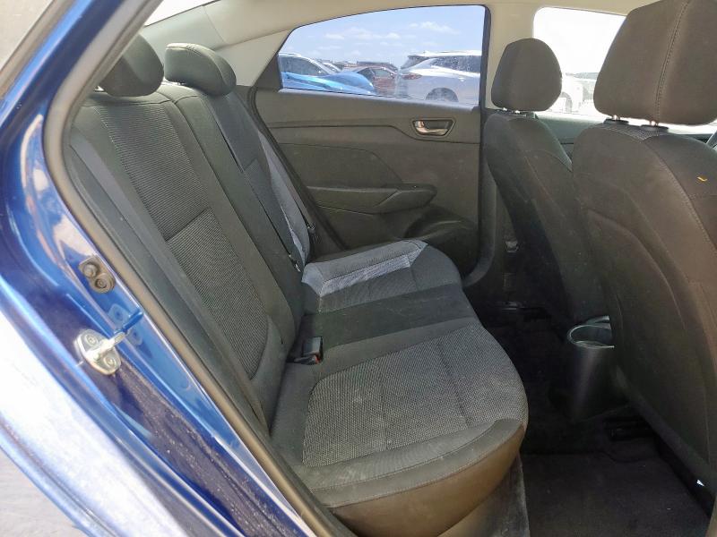 3KPC24A39KE042510 - 2019 HYUNDAI ACCENT SE Azul foto 10