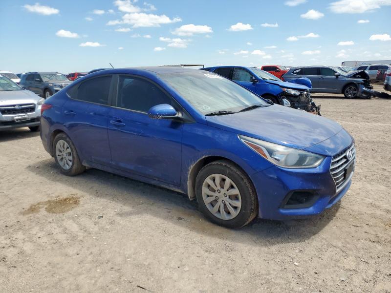 3KPC24A39KE042510 - 2019 HYUNDAI ACCENT SE Azul foto 4