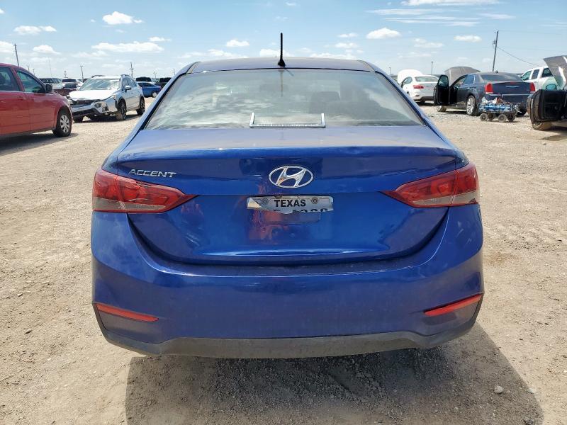 3KPC24A39KE042510 - 2019 HYUNDAI ACCENT SE Azul foto 6