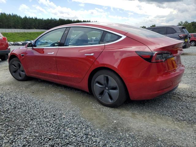 5YJ3E1EA9JF011734 - 2018 TESLA MODEL 3 RED photo 2